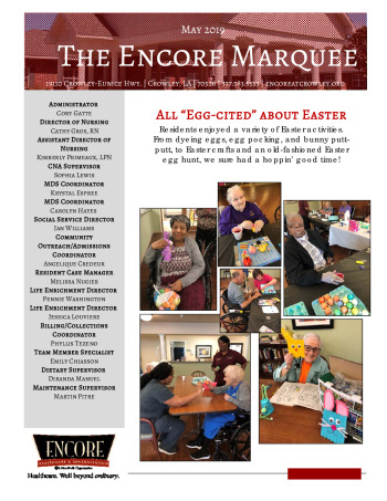 thumbnail of EHR Crowley May 2019 Newsletter – FINAL
