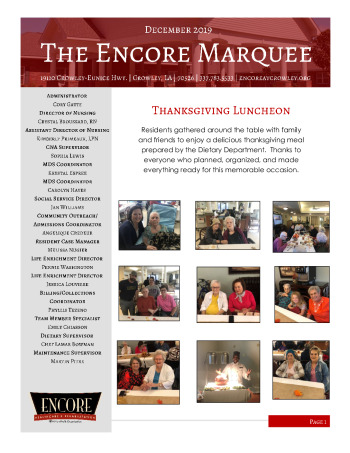 thumbnail of EHR Crowley December 2019 Newsletter